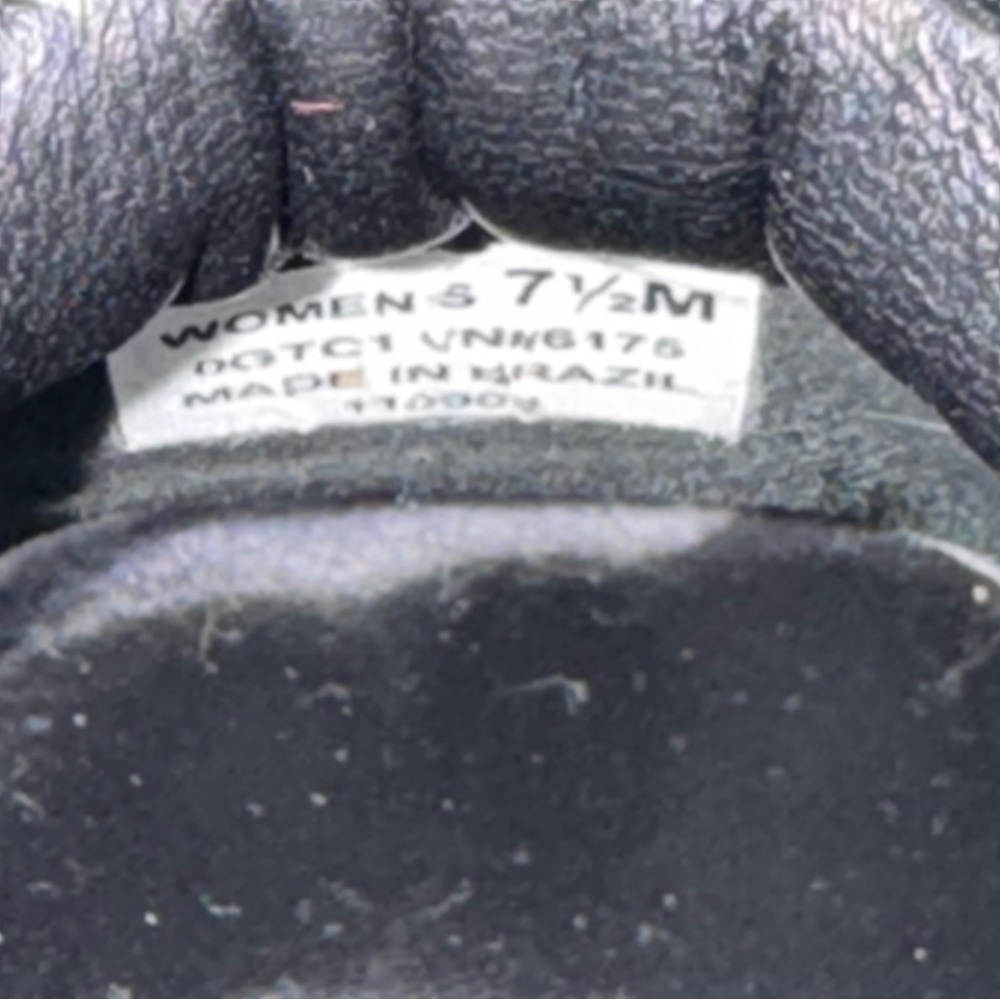 L.L.Bean Womens Black Leather Clogs Slip On Work Shoes 7.5M Comfort - Picture 7 of 7